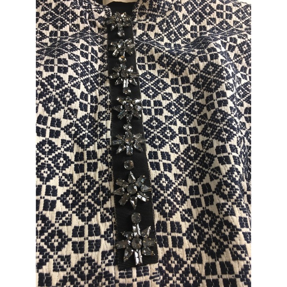 TORY BURCH Embellished Wool Blazer - Picture 5 of 8